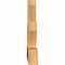 Ekena Millwork Saratoga Timber Gable Bracket, Western Red Cedar, 60"W x 25"H x 3 1/2"D x 5 1/2"F, 10/12 Pitch GBW060X25X0406SAR00SWR - alternate 5